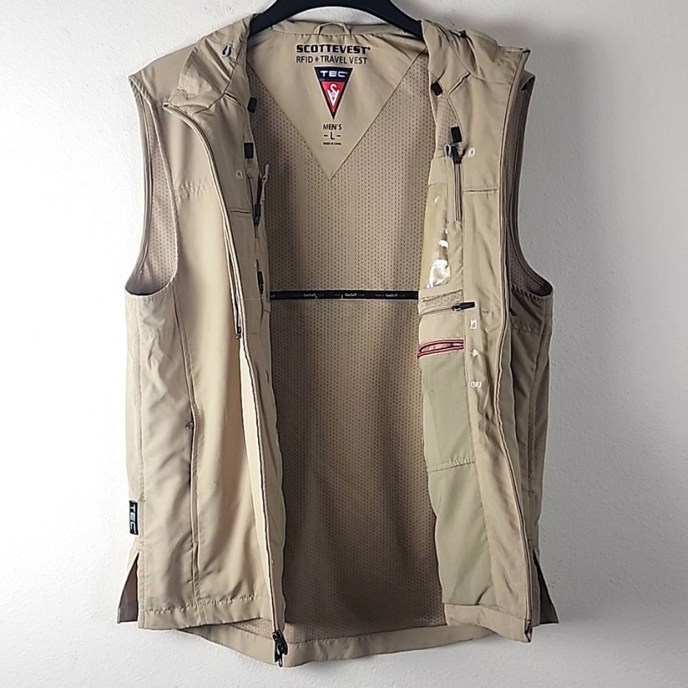 Scottevest RFID Travel Vest. - Picture 7 of 15